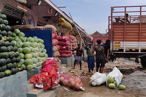 Chennai's Koyambedu market