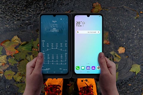 LG G8X dual screen smartphone