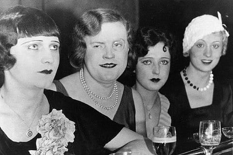Patrons at the Eldorado, a popular LGBTQ cabaret in Berlin during the Weimar years.