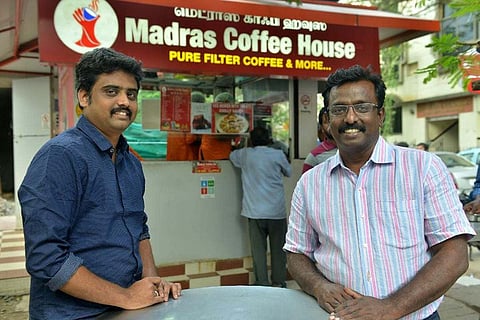 Madras Coffee House founders