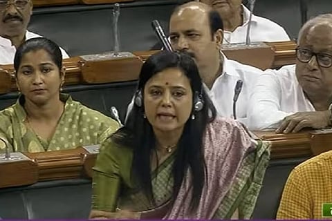 Trinamool leader Mahua Moitra