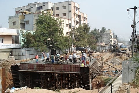 Hyderabad's Malkajgiri area residents suffer as construction projects move at snail's pace