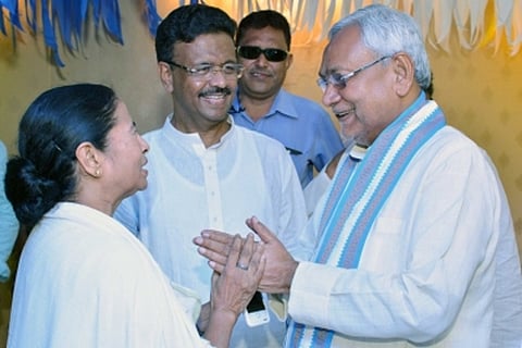Mamata Banerjee and  Nitish Kumar 