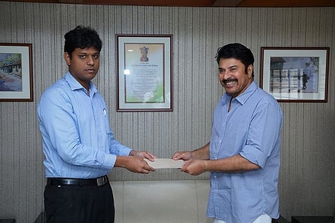 Malayalam actors Mammootty, son Dulquer donate Rs 25 lakh to CM’s Relief Fund