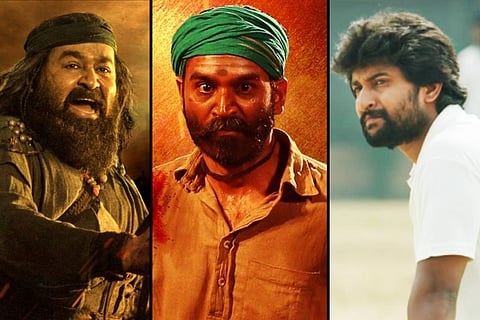 Marakkar, Asuran and Jersey film posters