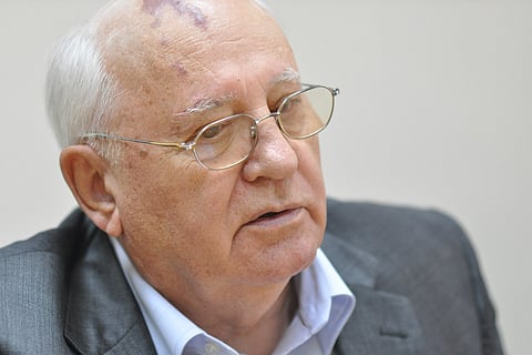 Soviet President Mikhail S. Gorbachev