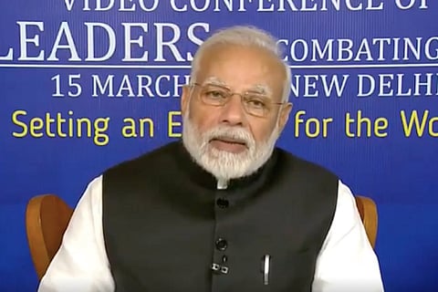 PM Modi holds video conference with SAARC leaders, proposes COVID-19 emergency fund