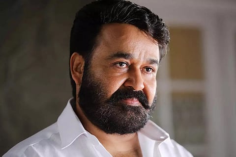 Mohanlal with a beard
