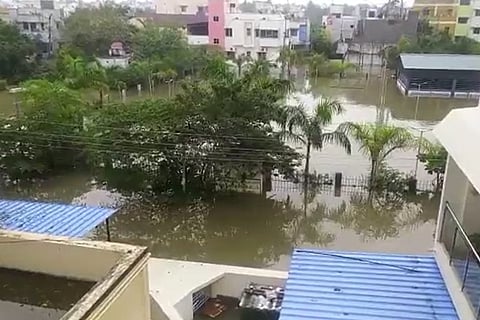 Mudichur inundated after heavy rains lash Chennai on November 11