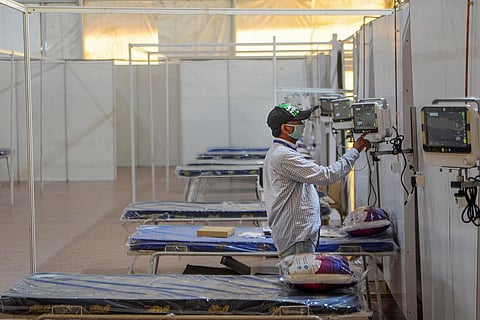 COVID-19 isolation ward