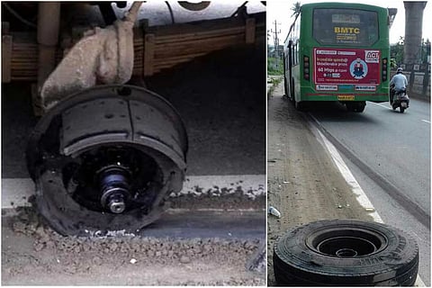 Bengaluru bus loses wheel while passengers on board, second accident in less than a month