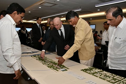 An Amaravati of the future: Unmanned electric buses to ply in Andhra capital