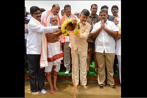 Andhra Pradesh's Pattiseema project becomes south India's first river link