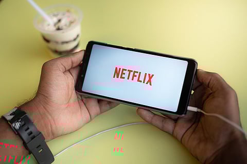 Netflix app on phone
