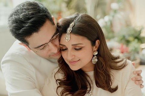 Raghav Chadha and Parineeti Chopra