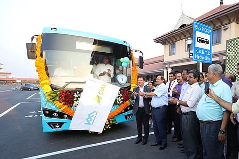New link bus connecting Kochi airport to metro begins operations