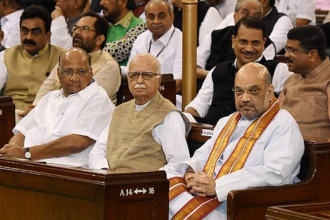 Sharad Pawar, Advani and Amit Shah