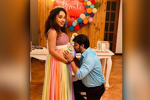 Actor Pearle Maaney's baby shower 