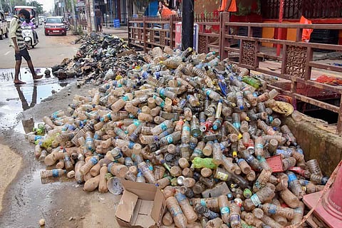 Plastic waste