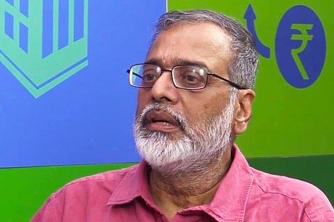 Newsclick.in editor-in-chief Prabir Purkayastha