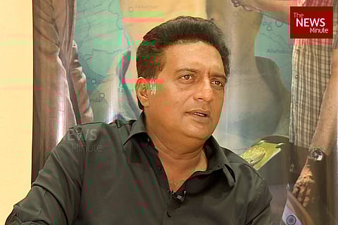 Actor Prakash Raj in conversation with the News Minute