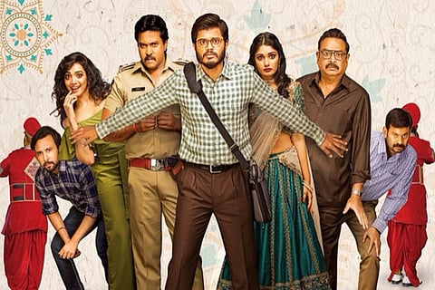 Pushpaka Vimanam poster