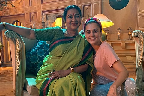 Taapsee and Radhika Sarathkumar