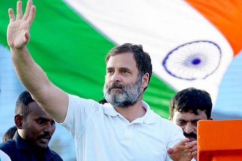 Congress leader Rahul Gandhi