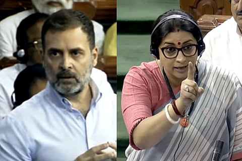 BJP MPs allege Rahul Gandhi blew a flying kiss in Parliament, lodge complaint