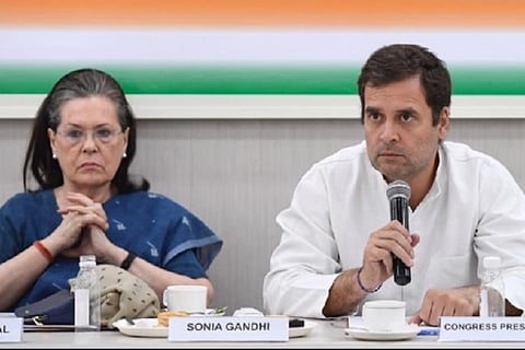 Rahul Gandhi and Sonia Gandhi