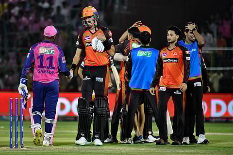 Sunrisers Hyderabad and Rajasthan Royals