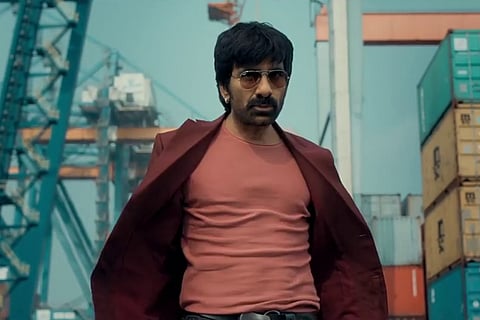 Ravi Teja in the teaser for Khiladi