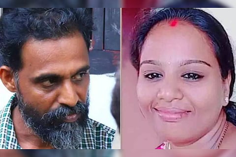 Collage of Sajeev and Remya