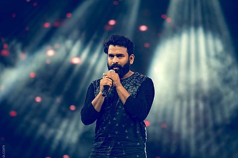 Santhosh Narayanan on stage