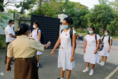 Schools and Colleges reopen in Telangana.