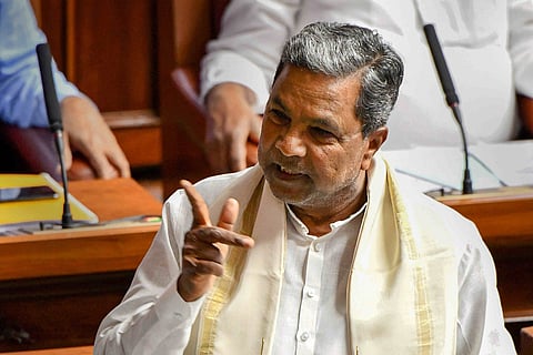 Karnataka Opposition leader Siddaramaiah