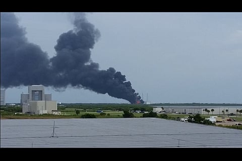 Rocket explosion is blow to SpaceX, Facebook and others