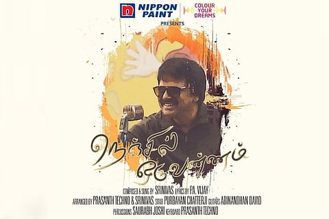 Watch: Singer Srinivas' latest indie song titled 'Nenjil Oru Vannam' released