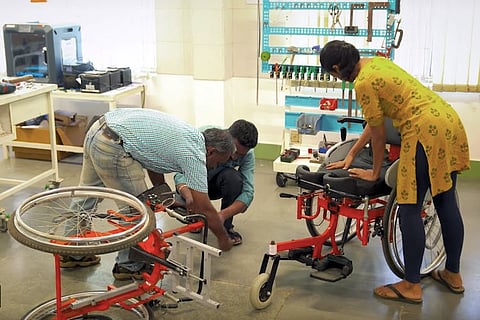 The story of the IIT Madras research centre that made the standing wheelchair