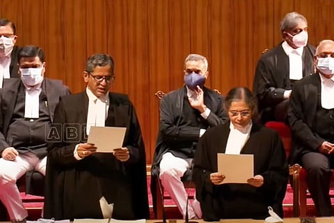 Nine new Supreme Court judges taking oath
