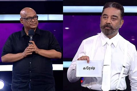 Suresh Chakravarthy and Kamal Haasan 