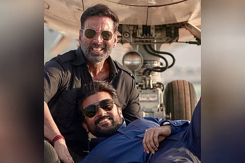 Actors Suriya and Akshay kumar