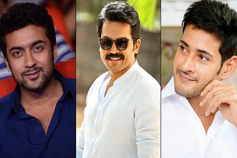 Suriya, Karthi and Mahesh Babu