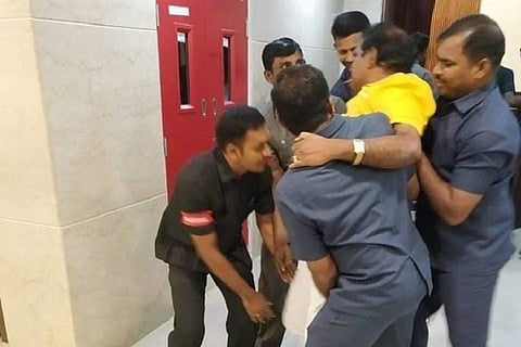 3 TDP MLAs suspended from AP Assembly after row over YSRCP’s manifesto promises