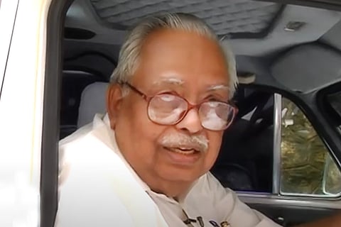 Former Kerala Finance Minister T Sivadasa Menon