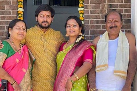 Telangana family that met with road accident in US