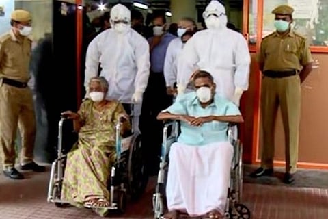 ‘Took care of them like kids’: Doctors, nurses discharge Kerala's oldest COVID-19 patients