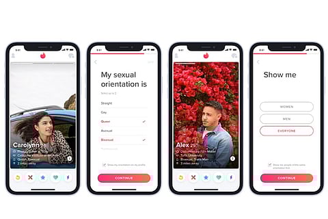 Tinder now allows users to add sexual orientation and gender identity to profiles