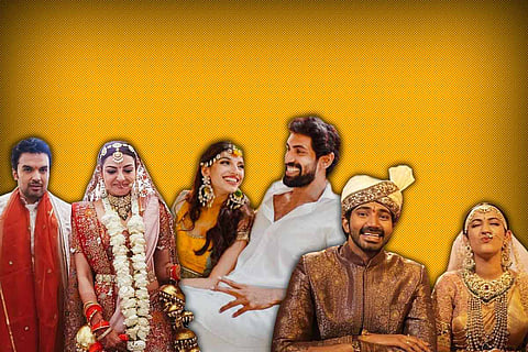 Kajala - Goutham, Rana - Miheeka, Niharika - Chaitanya wedding pictures