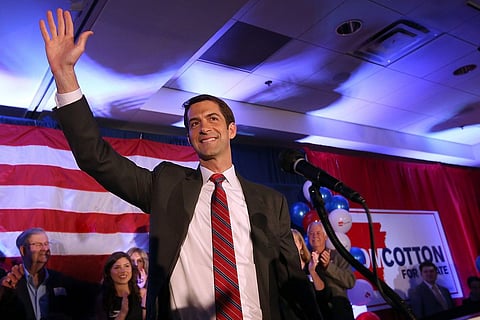 File photo of Tom Cotton